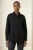 Overmaatse Lange Mouwen Poplin Shirt met Kn Closure