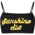 Colourful Rebel Kim Sunshine Diet Bikini Top Black