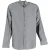 Giorgio Armani Diagonaal Gestreepte Lange Mouwen Shirt in Grijze Katoen