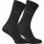 Boss Wollen enkelsokken voor heren (set van 2) (Houtskool)
