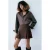 Mango mini rok – bruin