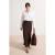 Trendyol Modest Dames Kaki Geruit Maxi Kokerrok- rok Zeemeermin Modest Rokken