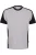 HAKRO T-Shirt ronde hals , Tweekleurig