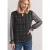 Chiffon tuniek met uitsnijding en print