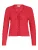 VILA Gebreid vest ‘VIWave’  kersrood