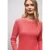 Street One Dames Trui met geribbelde textuur in Pink
