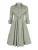 Apricot Jurk  groen / wit