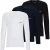Boss LS Shirts Heren (3-pack)