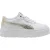 Puma Karmen II leren platformschoenen voor dames (Wit/Goud)