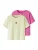 NAME IT Shirt ‘NMFVICTORIA’  lichtgeel / pink