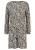 Cartoon Jurk  beige / zwart / wit