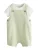 Next Set  pastelgroen / offwhite