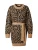 EDITED Jurk ‘Mariana’  beige / bruin