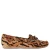 Kurt Geiger Eagle mocassins met panterprint – cognac