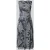 SWING Midi-jurk met bloemen All-over print