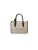Coccinelle Myrtha26 Canvas Handtas Canvas Stof/Geribbeld Leer