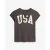 T-shirt met print en een geknipte hals voor vrouwen Superdry Athletic Essentials
