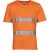 Yoko Unisex volwassenen hi-vis v hals veiligheid t-shirt
