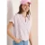 Cecil Dames Blouse met korte mouwen en gestreept patroon in Roze