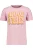 RAGMAN T-Shirt ronde hals roze, Bedrukt