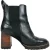 See by Chloé Mallory Glanzende Chelsea Boots in Zwart Leer