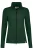 HAKRO Regular Fit Dames fleece jas groen, Effen