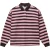 Napapijri Lehua gestreept poloshirt voor dames (Bruin/roze)