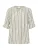 KAFFE CURVE Blouse ‘Mille’  beige / donkergrijs