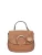 Luisa Vannini Brown Rundleer Tas
