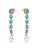Luxenter Oorbellen ‘Mawey’  blauw