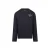 No Way Monday rechtvallende longsleeve met backprint – donkerblauw