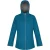 Regatta Dames/dames Bergonia II Hooded Waterproof Jasje (Gulfstream)