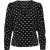 VERO MODA blouse met stippen zwart