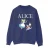 Disney Dames/Dames Alice In Wonderland Follow The Rabbit Sweatshirt (Marineblauw)