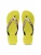 Python Taupe Flip Flop Neon Lime