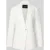 s.Oliver BLACK LABEL Shaped fit longblazer met steigend reverskraag