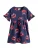 Next Jurk  navy / rosa / kersrood