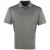 Premier Heren Coolchecker Pique korte mouw Polo T-Shirt (Donkergrijs)