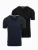 Ombre Shirt  navy / zwart