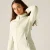 Dare 2B Ventura stretch-tussenlaag met capuchon voor dames (Amandelmelk)