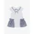 Patachou Meisjes jurk navy