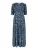 Apricot Jurk ‘Sarasa’  navy / azuur / lichtblauw / wit