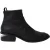 Alexander Wang Kori Cutout Enkellaarzen In Zwart Leer