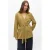 OBJECT oversized blazer met ceintuur – oker