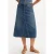 Levi’s® Jeans rok HR A LINE DECON SKIRT in trendy midi-lengte met rafelige rand