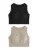 Next Sport bh  stone grey / zwart