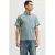 JACK & JONES PREMIUM slim polo grijsgroen