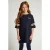 LOOXS little sweatjurk met backprint – donkerblauw