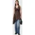 AllSaints Ilka Lace Dress Bitter Brown