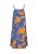 IZIA Zomerjurk ‘Spring Summer’  royal blue/koningsblauw / oranje / mandarijn